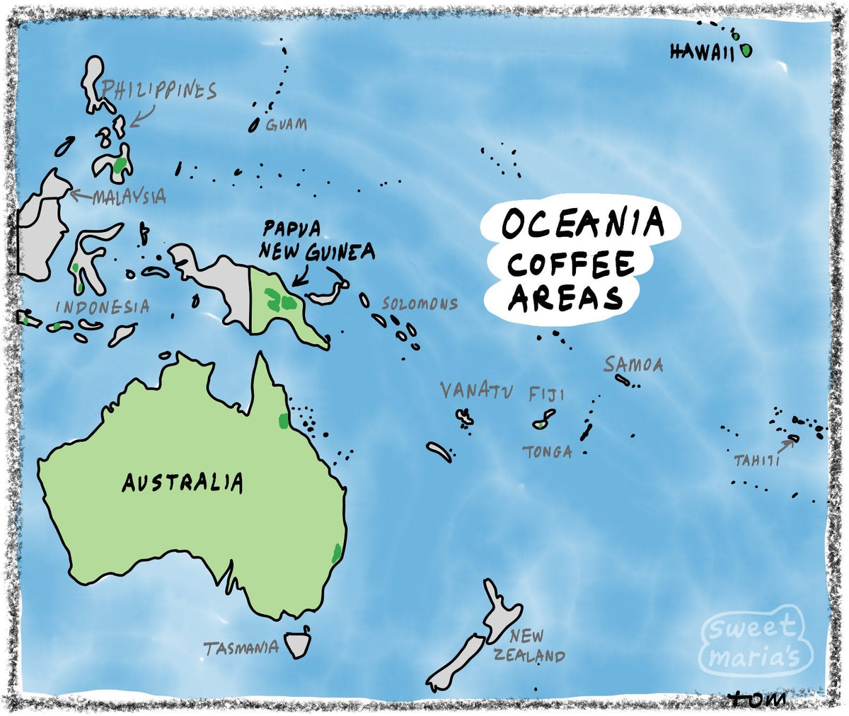 Oceania - Coffee Shrub