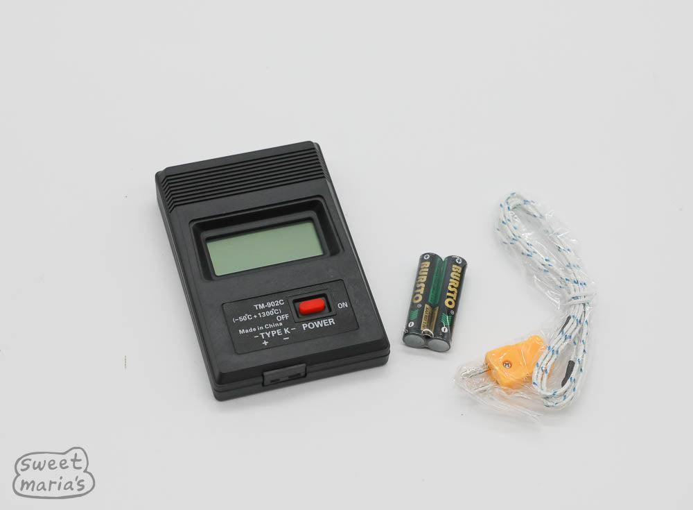 Comes with batteries and probe! Basic Celsius Thermometer with Thermocouple Probe