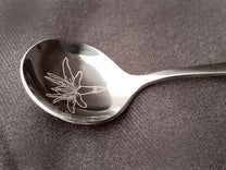Sweet Maria's Coffee Flower Stainless Steel Cupping Spoon