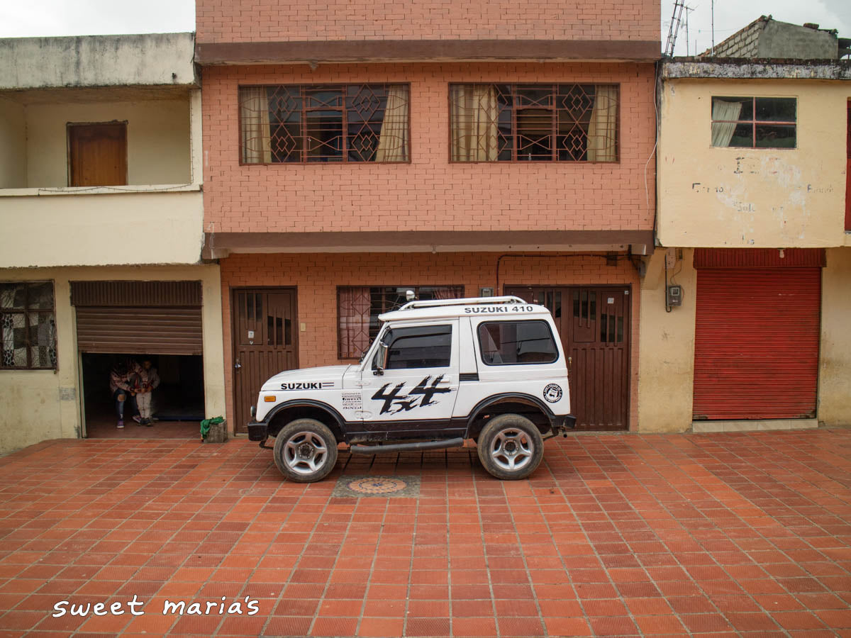 The local watering hole and 'discoteca' along the dirt road leading out of the main town to the green coffee farming village of El Páramo, in Colombia's Nariño Department.