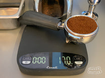 The Escali Versi Scale With Portafilter