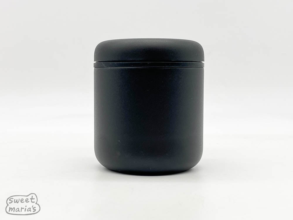 Fellow Atmos Vacuum Coffee Canister .7L -Black Stainless Steel Atoms