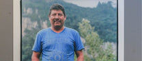 Film photo of Aler Villatoro in Peña Blanca area of Huehuetenango, Guatemala, cropped.