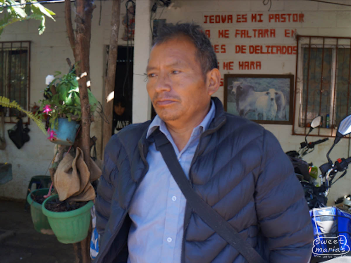 Mauricio Perez Bravo near his home in Huehuetenango