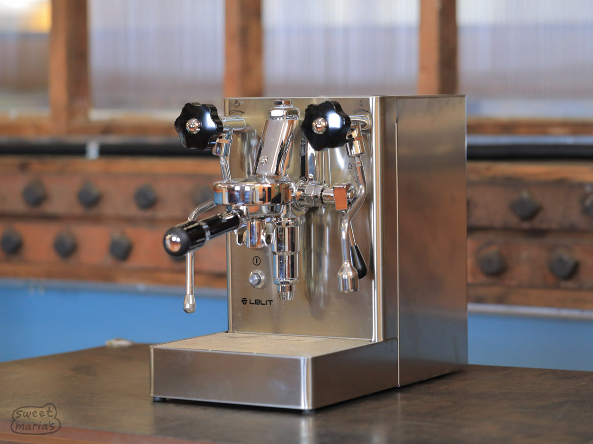 Alternate view of the Lelit MaraX Espresso Machine.