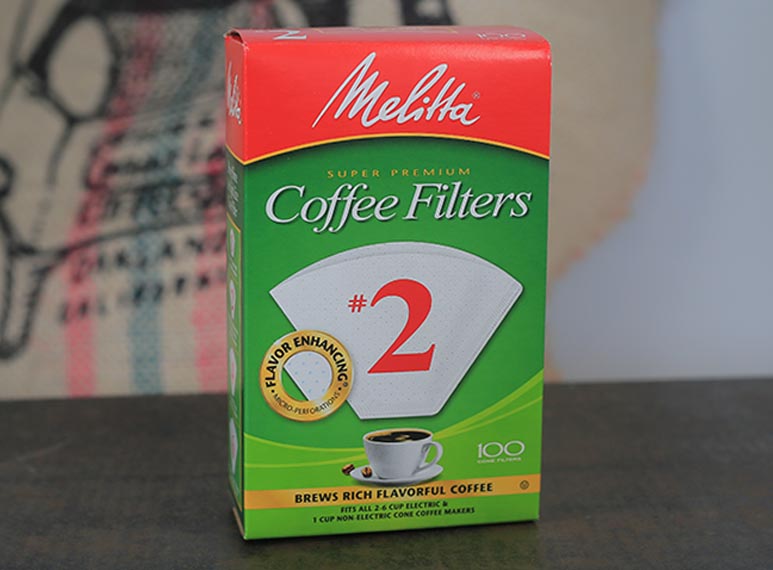 Melitta Filters #2 Size Box of 100 - White