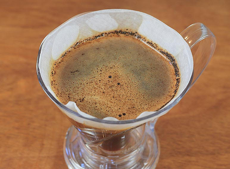 Top view of Clever Coffee Dripper