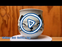 Calico Cat Coffee Cup Video