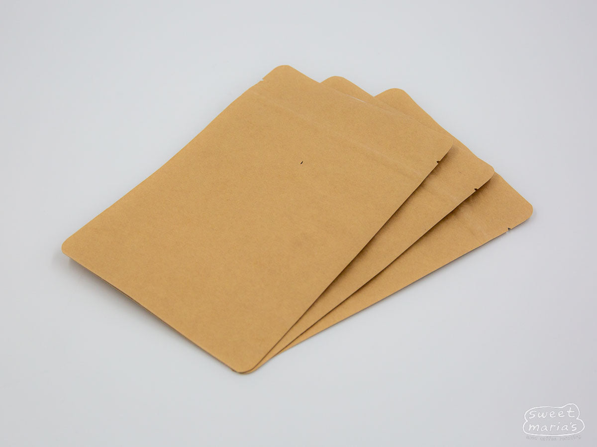 Stand up pouches are sold individually and pack down small for easy storage.