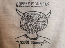Don't be scared. The Coffee Monster doesn't bite. (It just slurps.)