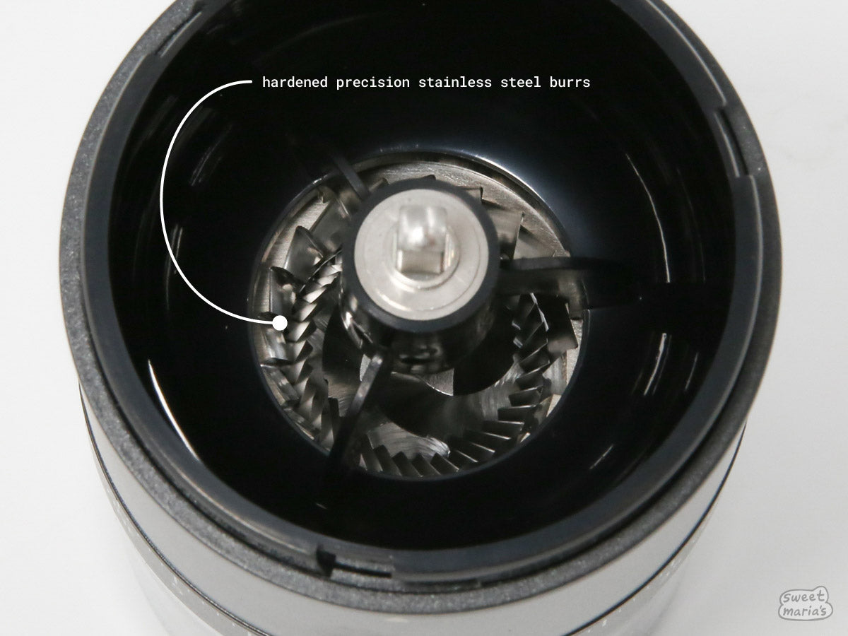 Cordless Electric Grinder SS Burrs - Graphite