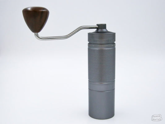Easy Adjust Hand Grinder with SS Burrs - Silver