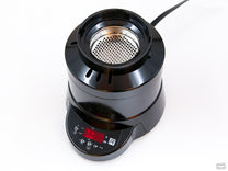 The new base ditches the knob in favor of buttons.