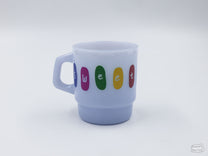 Sweet Maria's Milk Glass Mug in White (Bottom view)