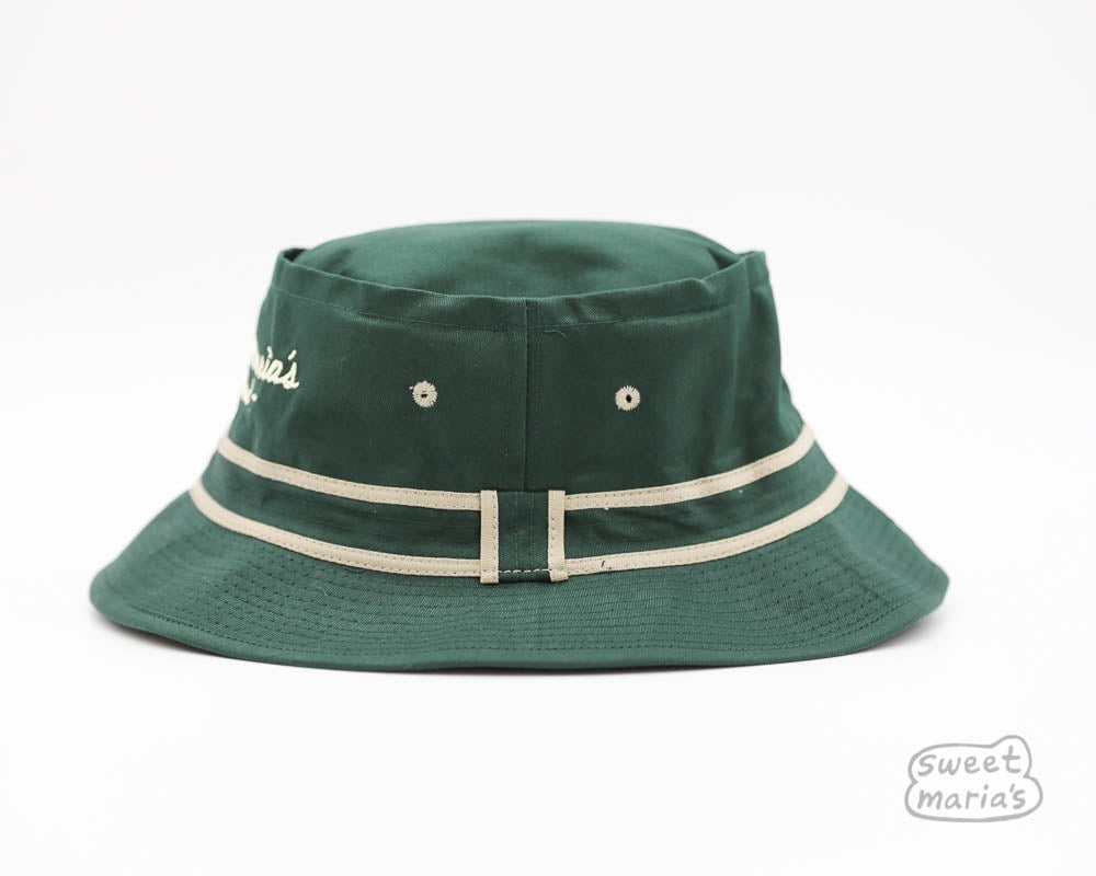 Detail of stitching on Sweet Maria's Oakland Fisherman Bucket Hat 