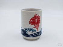 Red Seabream & Waves Cup